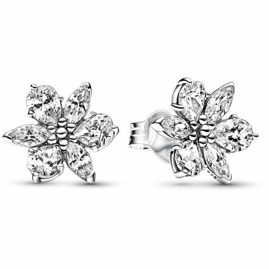 Pandora Herbarium Luminous Flowers Earrings with Spheres