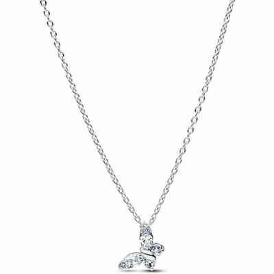 Pandora Luminous Butterfly Necklace in Silver Pandora Luminous Butterfly Necklace in Silver