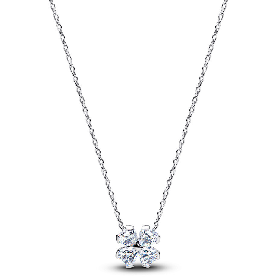 Pandora Luminous Four-Leaf Clover Necklace