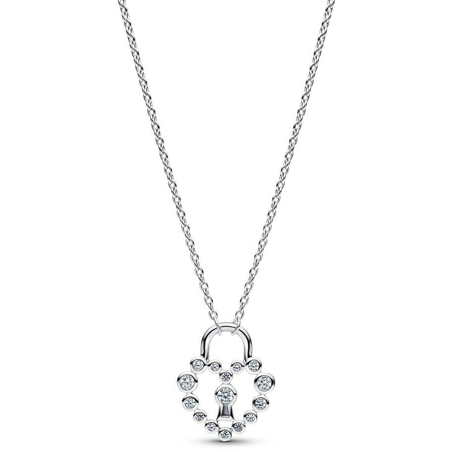 Pandora Luminous Heart Lock Necklace