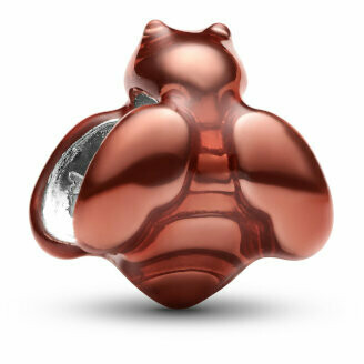 Pandora Mini Charm Bee Metallic Orange