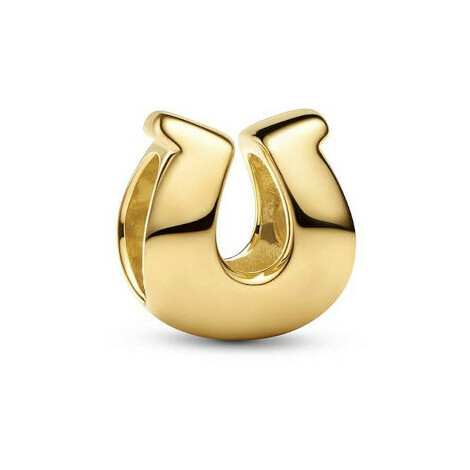 Pandora Mini Charm Horseshoe Gold Plated