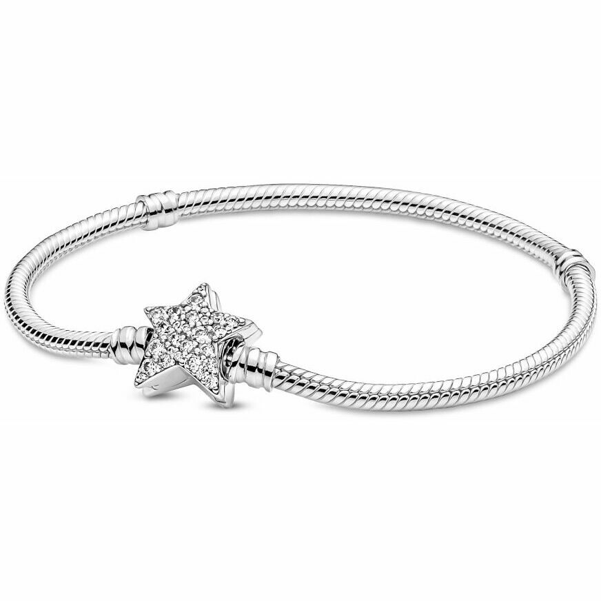 Pandora Moments Bracelet with Bright Star Clasp