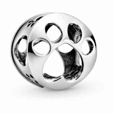 Pandora Openwork Dog Paw Charm Pandora Openwork Dog Paw Charm