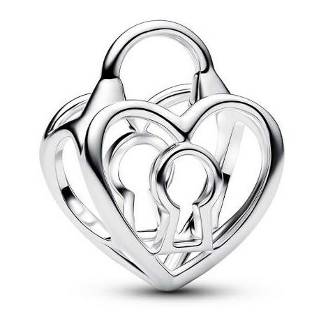 Pandora Openwork Heart Lock Charm
