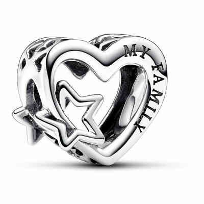 Pandora Openwork Heart with Star Charm Pandora Openwork Heart with Star Charm