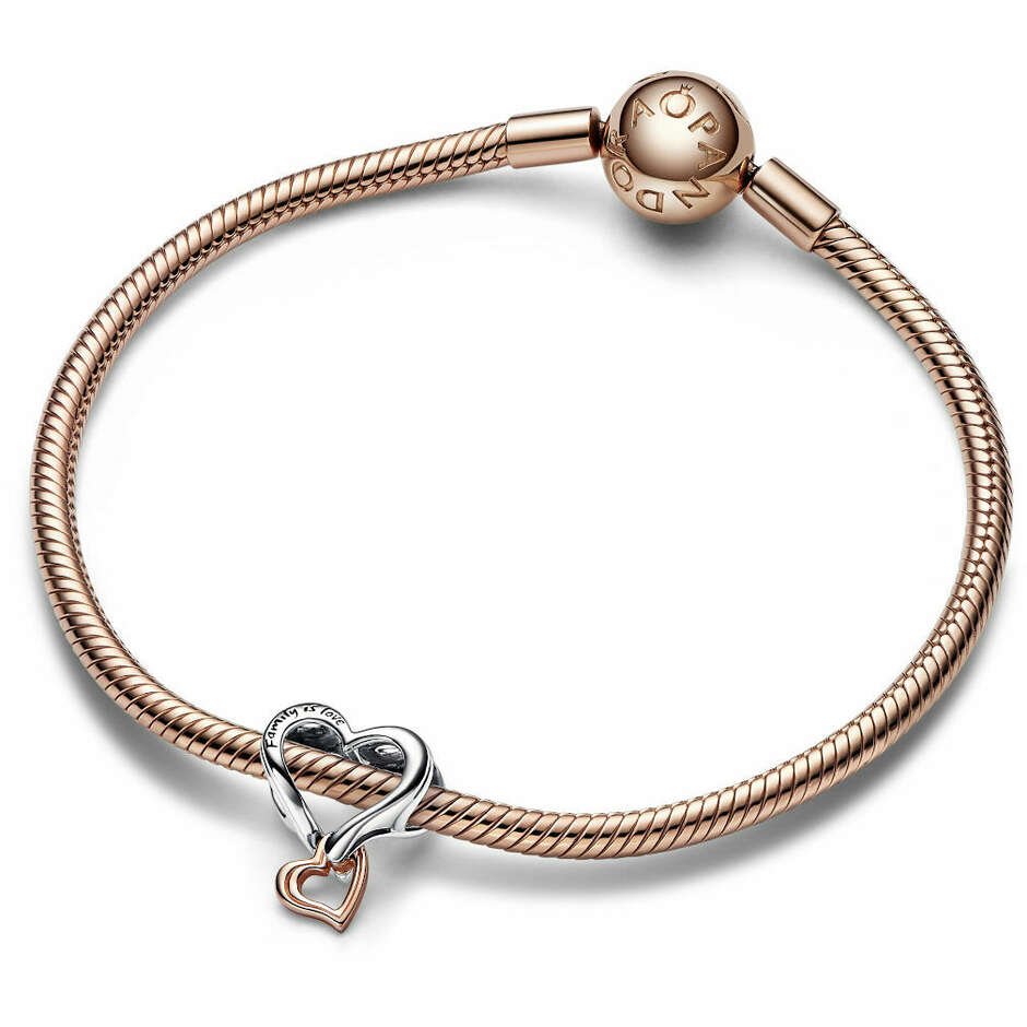 Pandora Openwork Infinity Heart Charm Family is Love