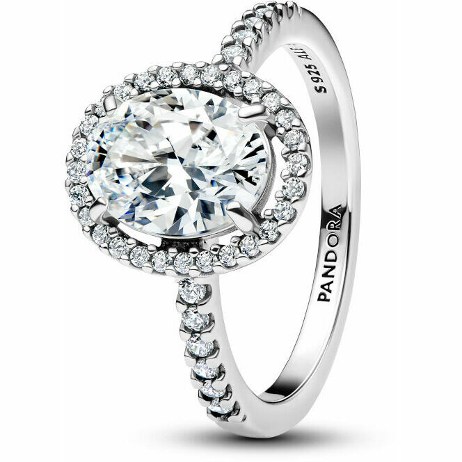 Pandora Oval Light Point Ring