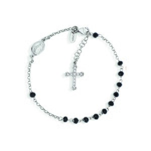 Pave Crystal Rosary Bracelet Pave Crystal Rosary Bracelet