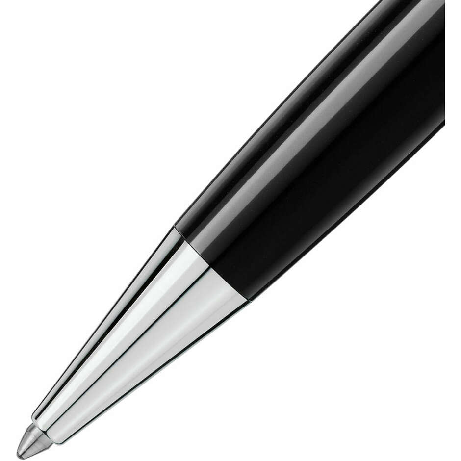 Penna a sfera Montblanc Meisterstuck classique in resina nera