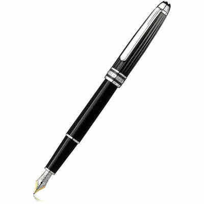 Penna Stilograficao Montblanc Meisterstuck Black & White Penna Stilograficao Montblanc Meisterstuck Black & White