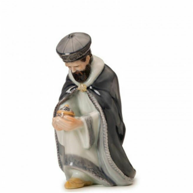 Porcelain Statue for Raoyal Copenhagen Gaspare Nativity Scene