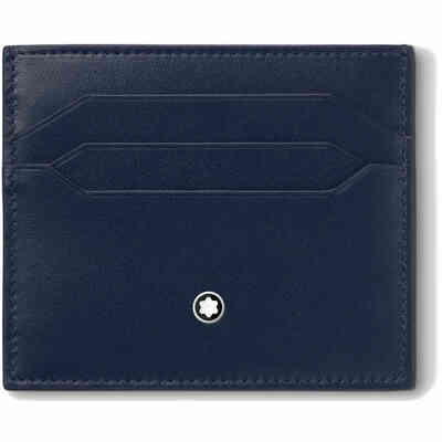 Porta carta Montblanc in Pelle Uomo MONTBLANC cod.106653, Negro  -, Estuche para tarjetas de crédito : Ropa, Zapatos y Joyería
