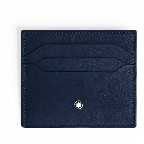 Porta carte di credito Montblanc Meisterstück blu
