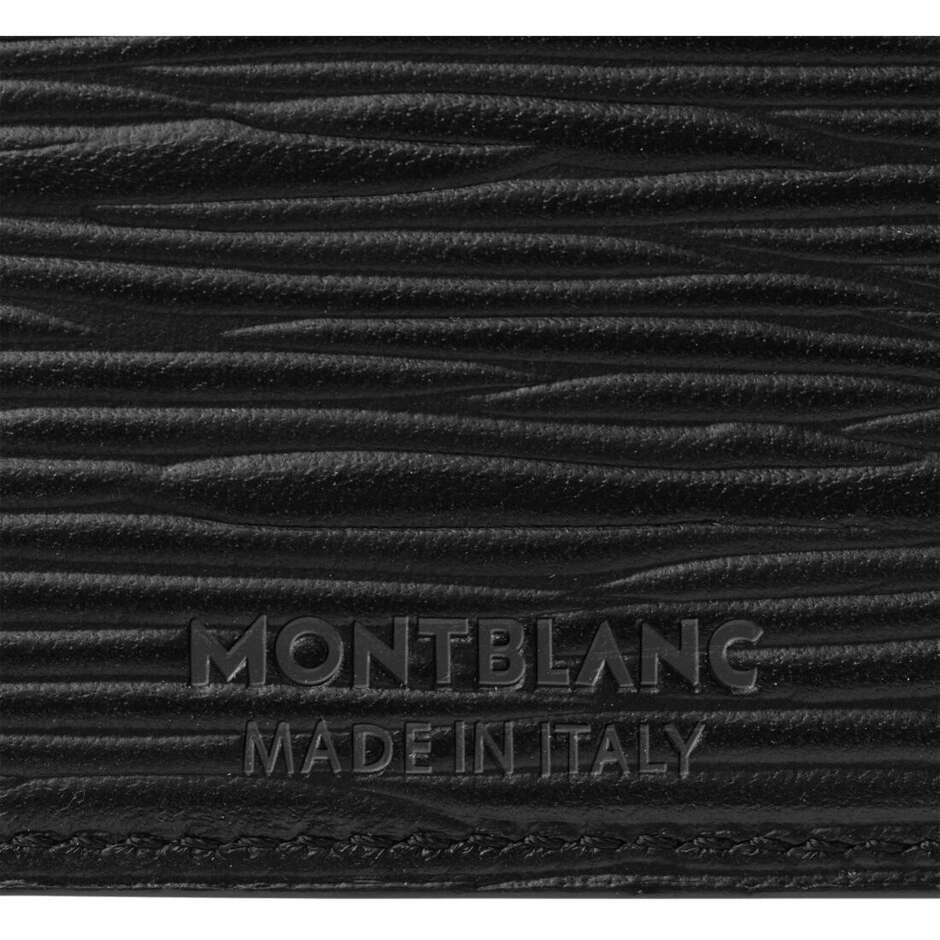 Portacarte Montblanc Meisterstuck 4810 in pelle nera