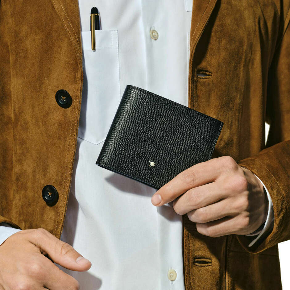 Portafogli da Uomo in Pelle Montblanc Sartorial con 6 scomparti per carte