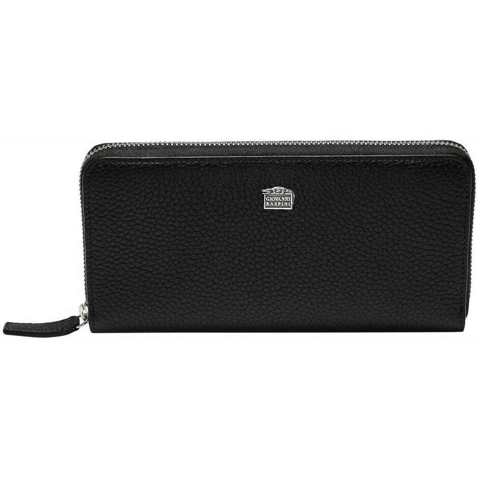 Portafoglio Giovanni Raspini grande in pelle goffrata
