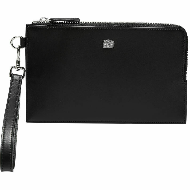 Pouch Giovanni Raspini in pelle liscia