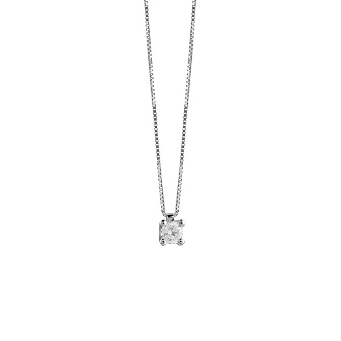 Punto Luce Salvini Virginia necklace in white gold and diamonds