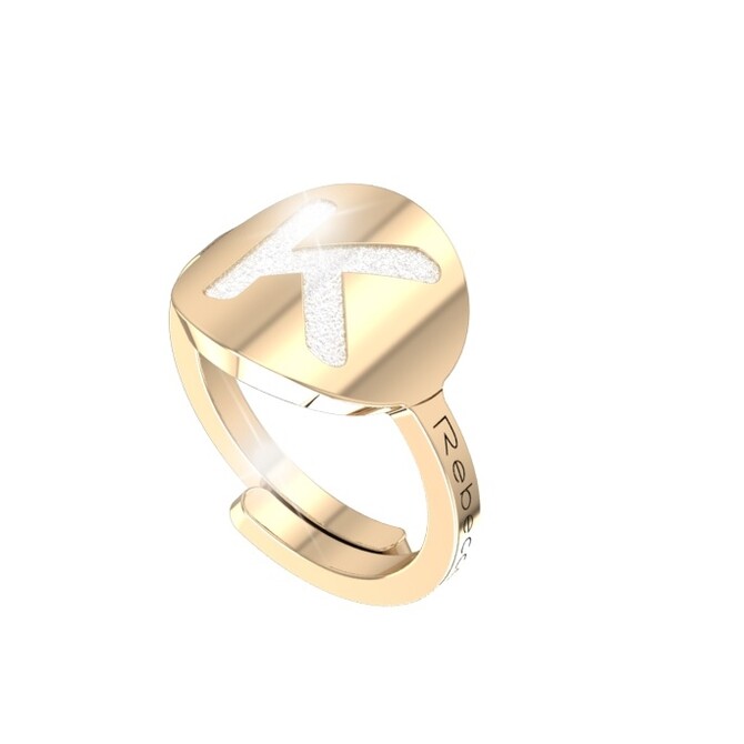 Rebecca My World Alphabet letter K ring