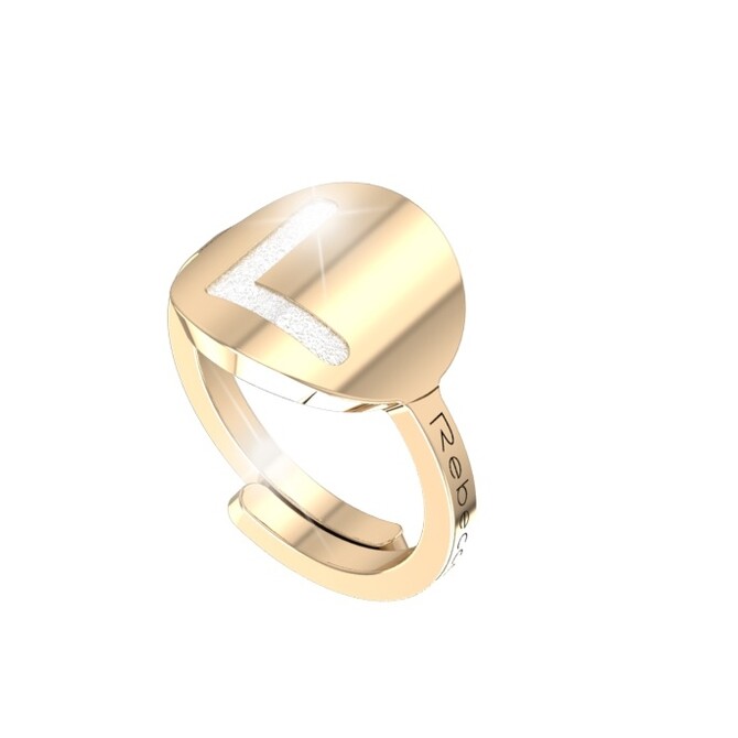 Rebecca My World Alphabet letter L ring
