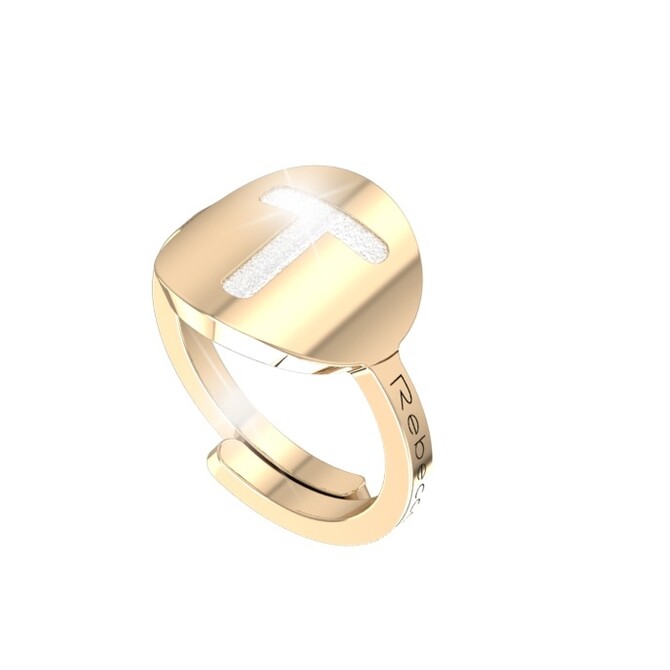 Rebecca My World Alphabet letter T ring