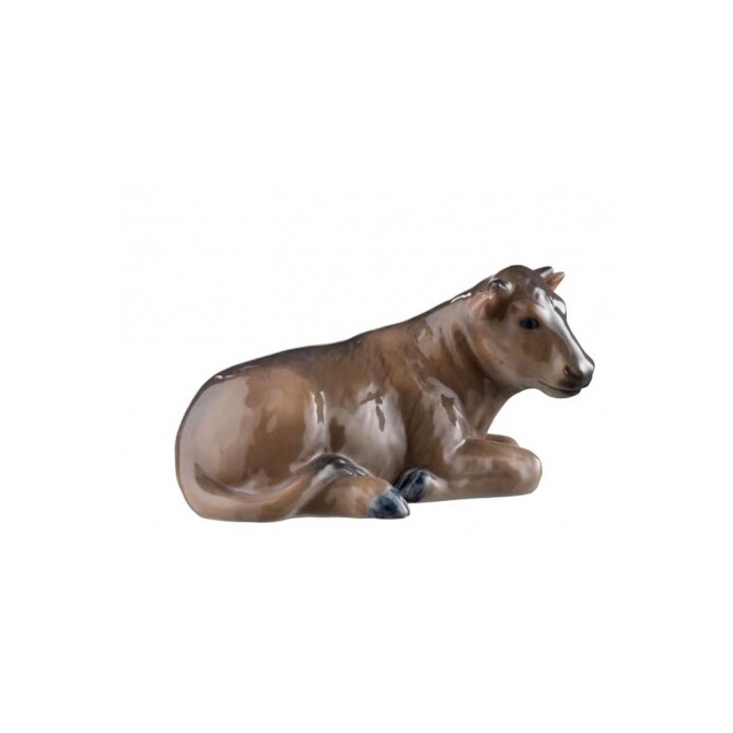 Royal Copenhagen Ox nativity scene figurine