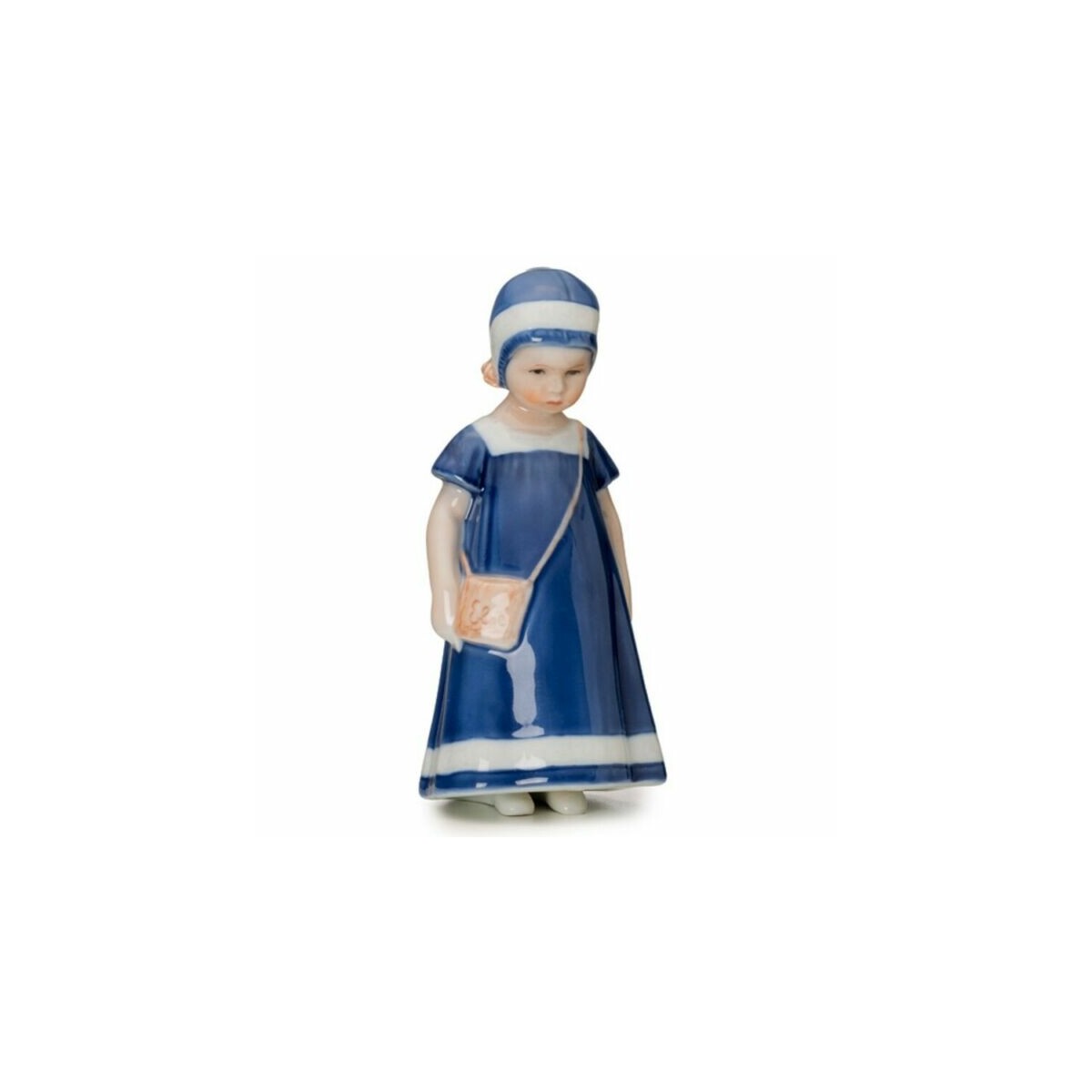 Royal Copenhagen Statuina Elsa con Vestito Blu Mini 