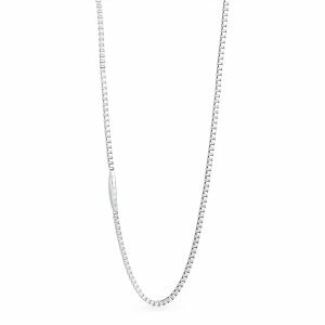 Sagapo Bridge necklace in steel Sagapo Bridge necklace in steel