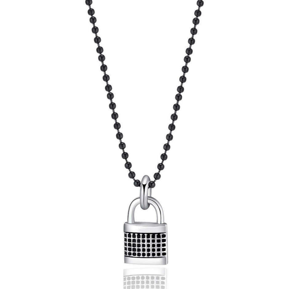 Sagapo Charisma Steel Men's Necklace
