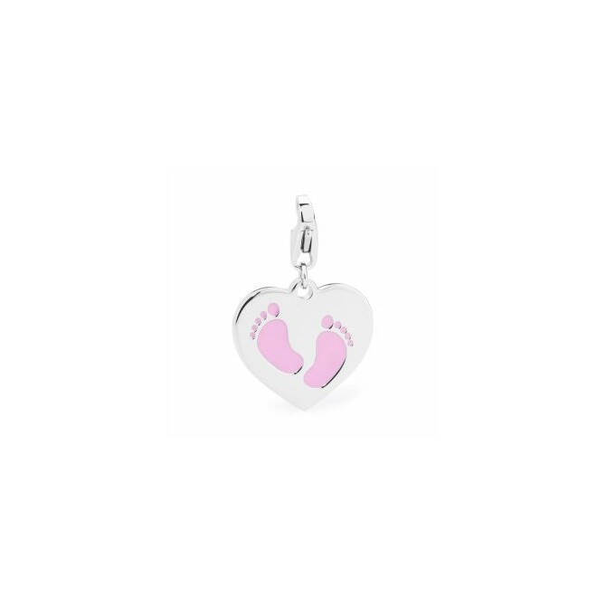 Sagapo Happy Female Footprint Pendant