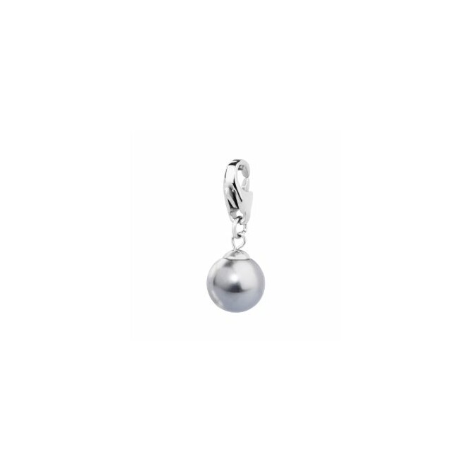 Sagapo Happy Pendant Gray Pearl