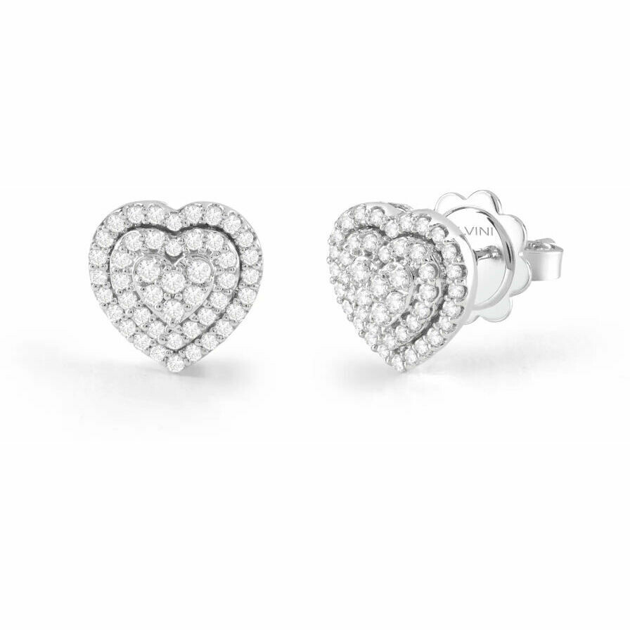 Salvini Bagliori earrings in white gold and diamonds