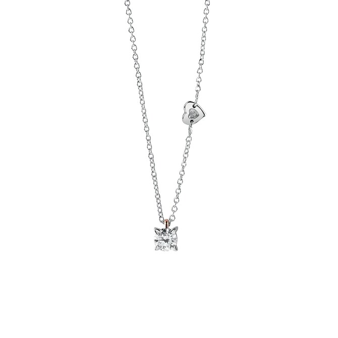 Salvini Battito necklace in white gold and diamonds