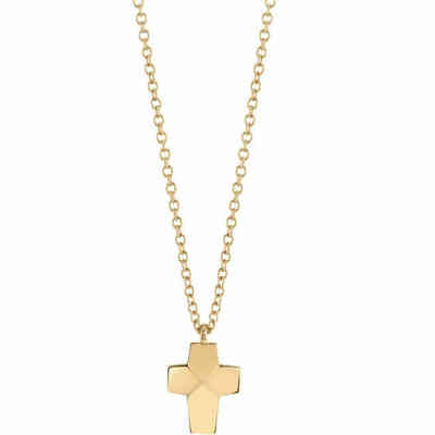 Salvini Croce Rock Small Necklace in Yellow Gold Salvini Croce Rock Small Necklace in Yellow Gold