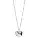 Salvini Cuore Rock Small Necklace in White Gold White gold