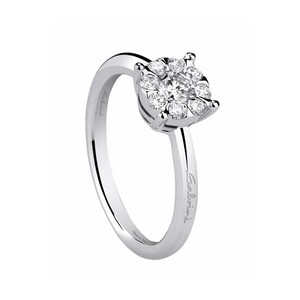 Salvini Daphne ring in white gold and diamonds Salvini Daphne ring in white gold and diamonds