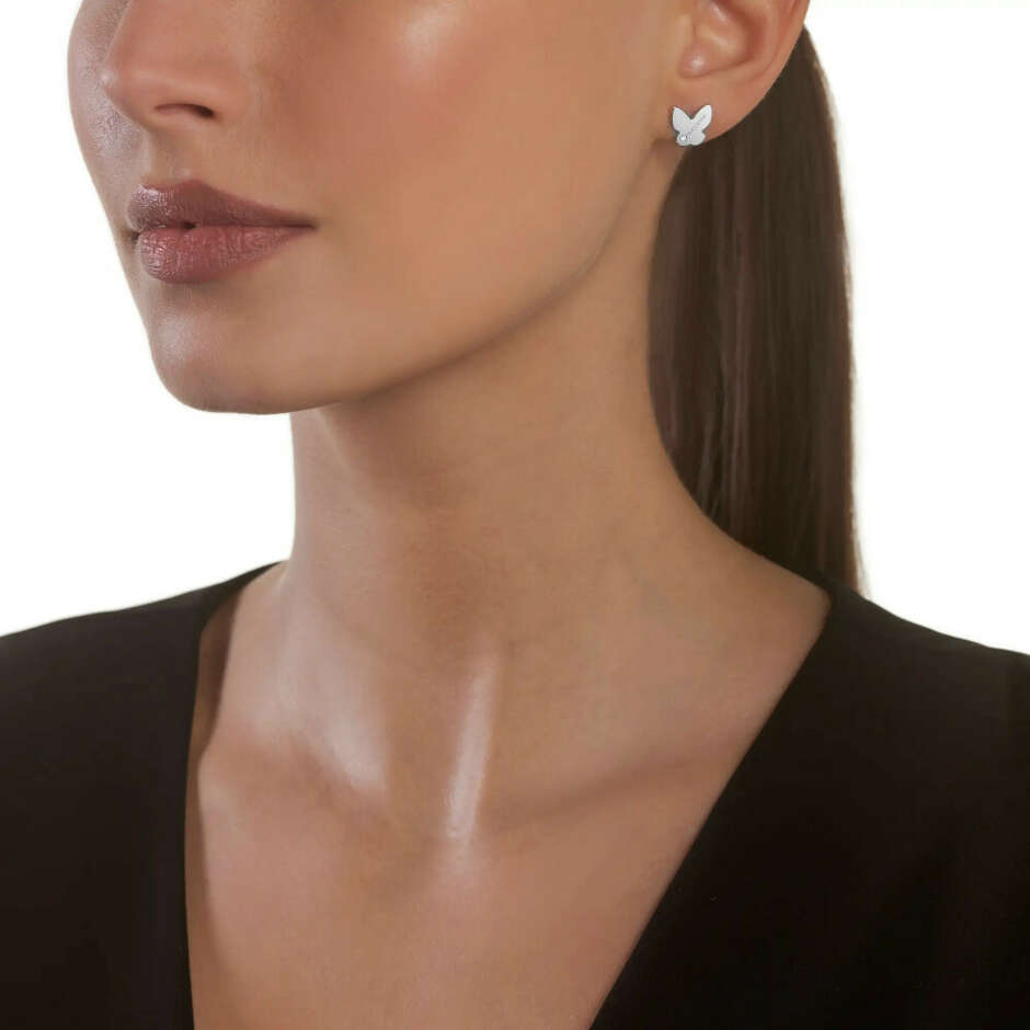 Salvini earrings in white gold with diamonds