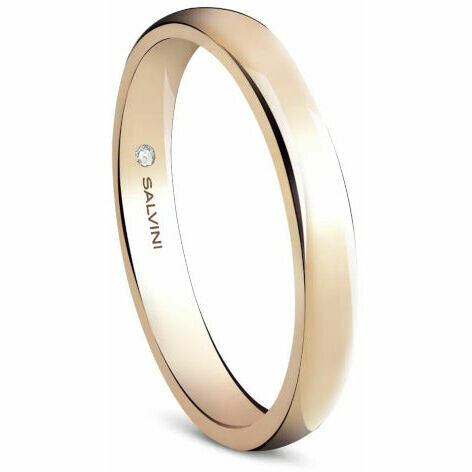 Salvini Forever rose gold ring size 19
