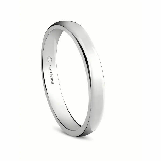 Salvini Forever white gold ring size 13