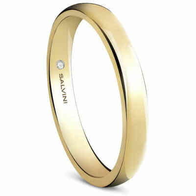 Salvini Forever yellow gold wedding ring, size 20