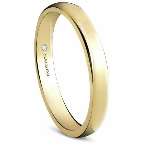 Salvini Forever yellow gold wedding ring, size 25