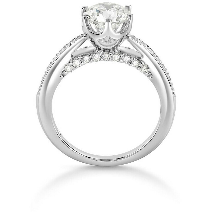 Salvini Istante solitaire ring with diamonds