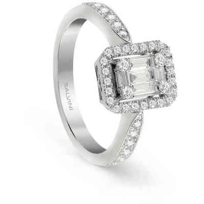 Salvini Magia ring in white gold with diamonds Salvini Magia ring in white gold with diamonds