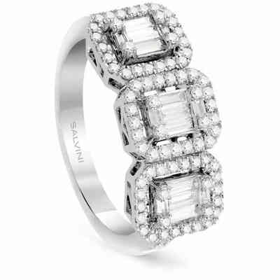 Salvini Magia Trilogy Medium Ring with Diamonds