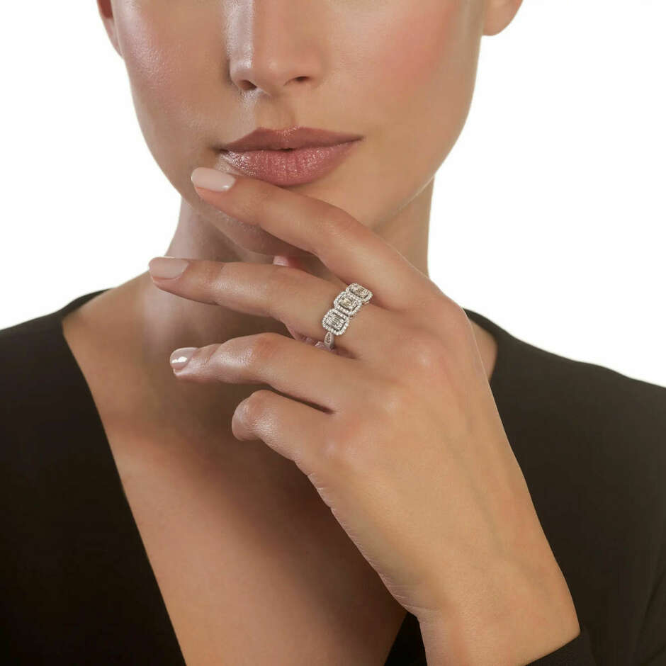 Salvini Magia Trilogy Medium Ring with Diamonds