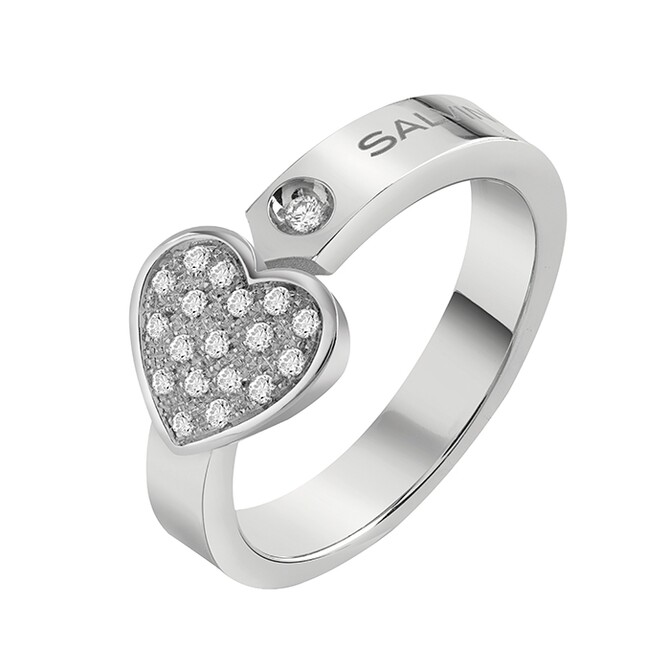 Salvini women's ring in white gold and diamonds