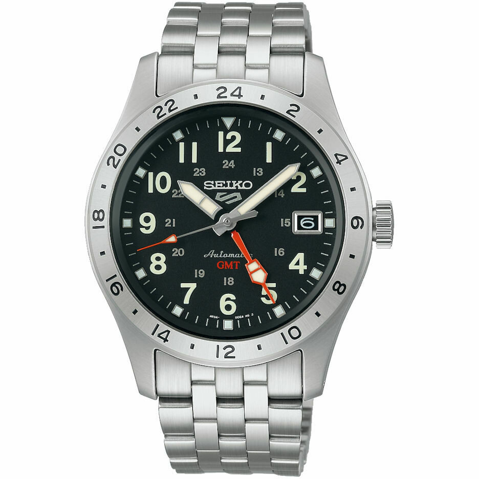 Seiko 5 Sport GMT Black Watch