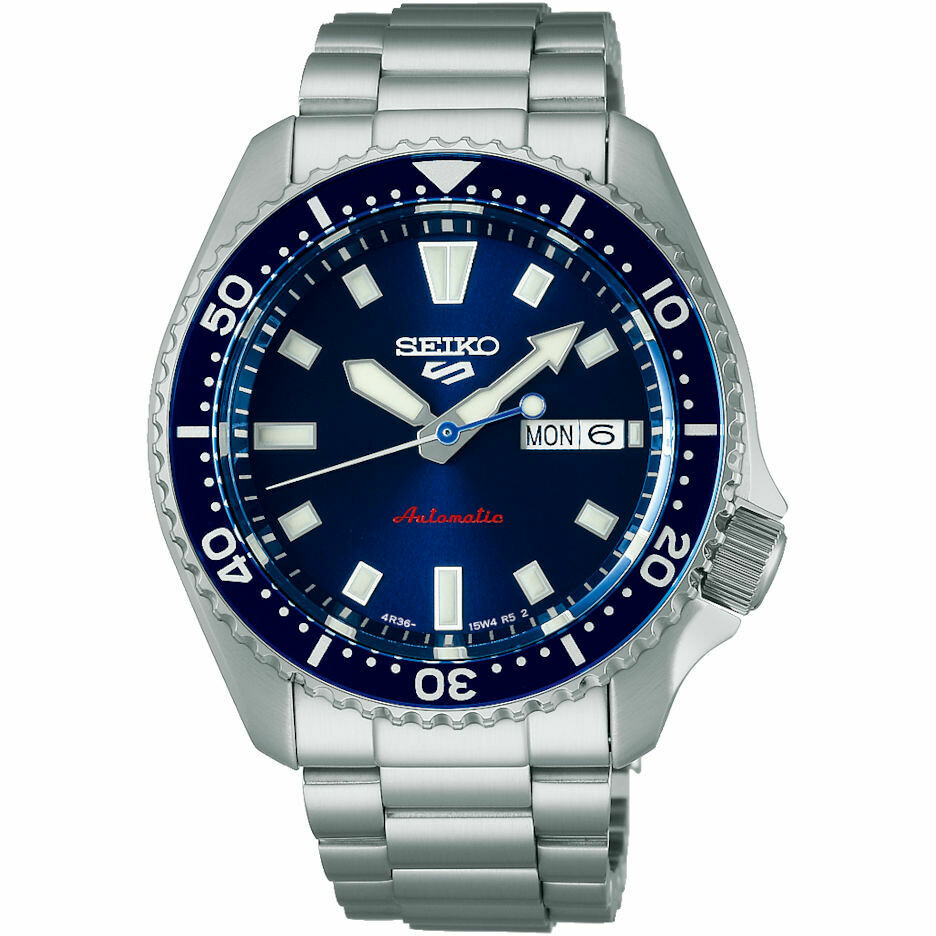 Seiko 5Sports SKX Blue Steel Watch