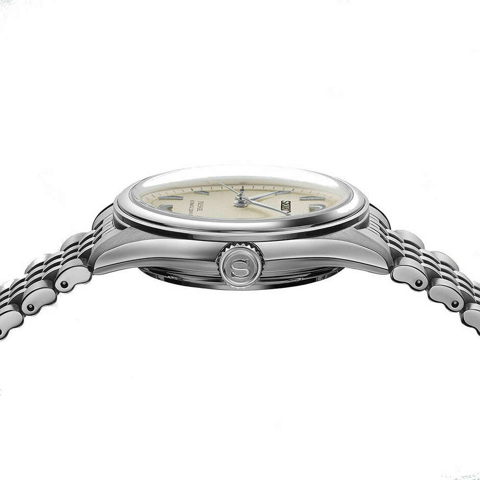 Seiko Presage Classic automatic white dial watch